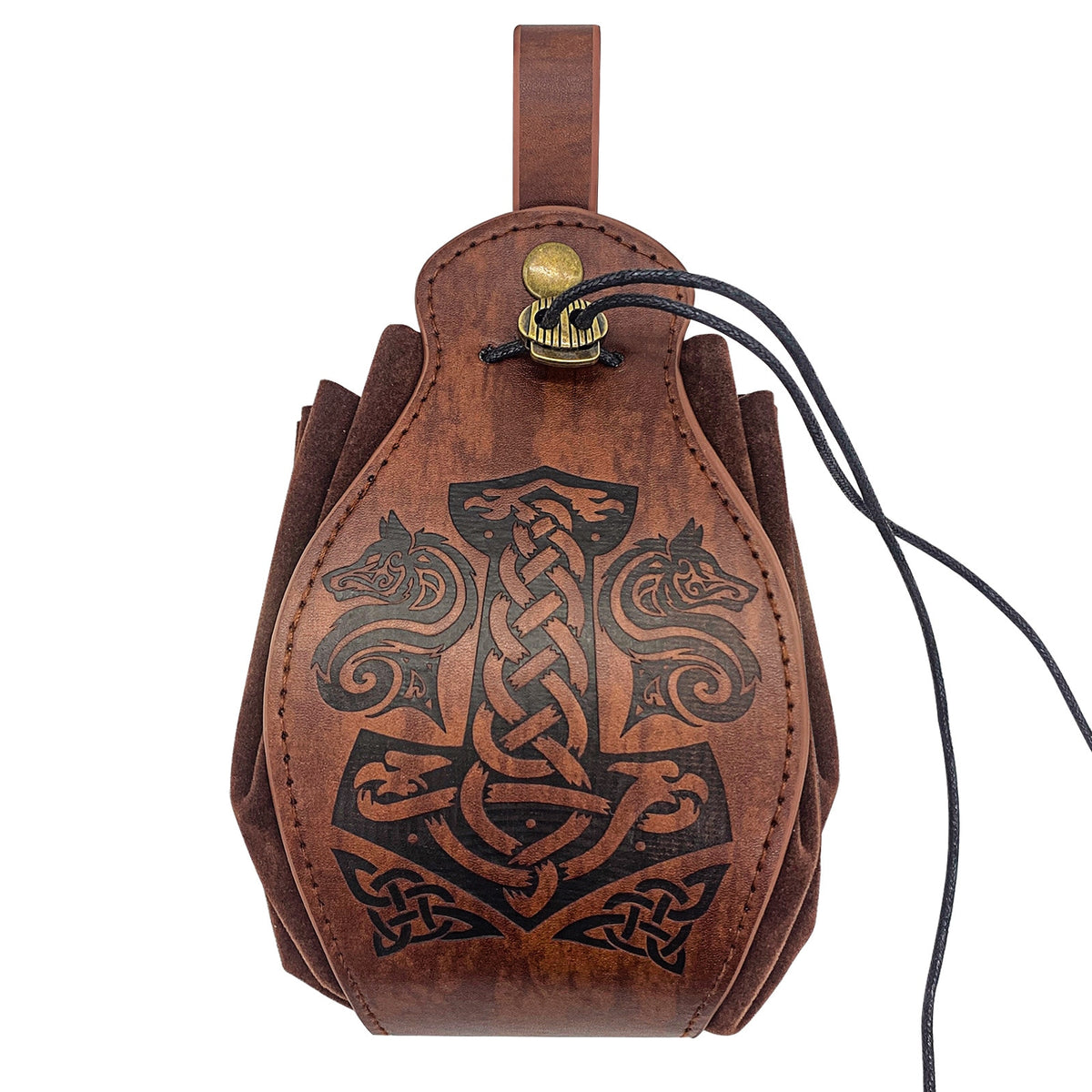 Medieval Money Pouch Bags LARP Costume Accessory Drawstring Bag Coin Purses