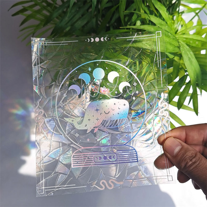 Rainbow Maker Window Stickers DIY Glass Decals Rainbow Prisms Maker