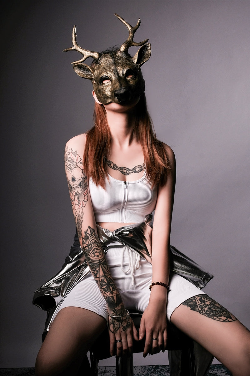 Deer Mask 3D Animal Masks PU Foam Cosplay
