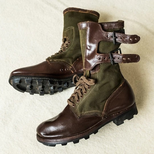 Steampunk, Pirate or Viking Cosplay Faux Leather Boots