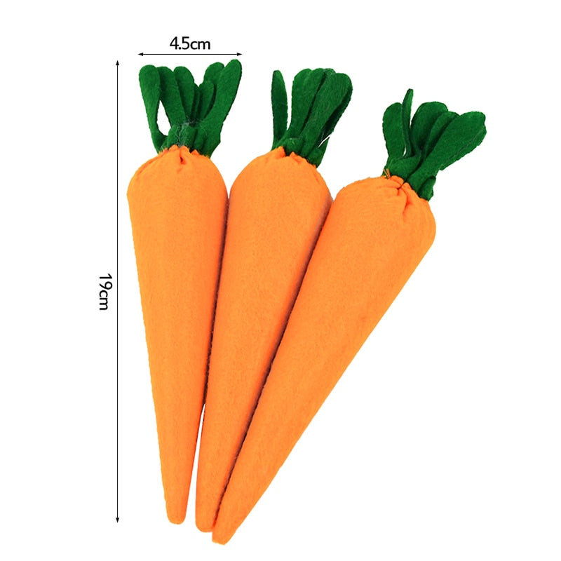 Easter Cotton Carrots Decoration Gifts