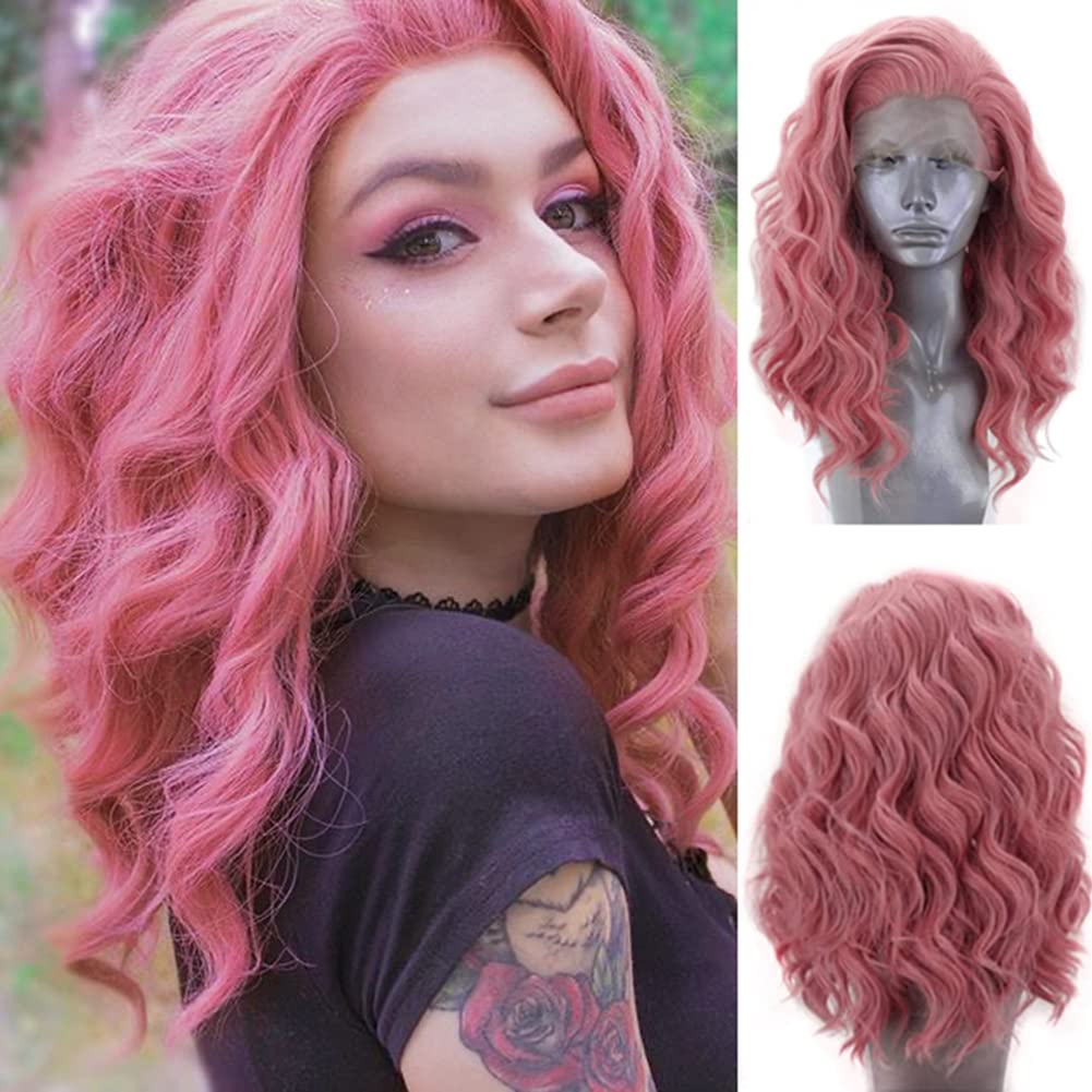 Curly’s Lace Front Short Bob Wigs