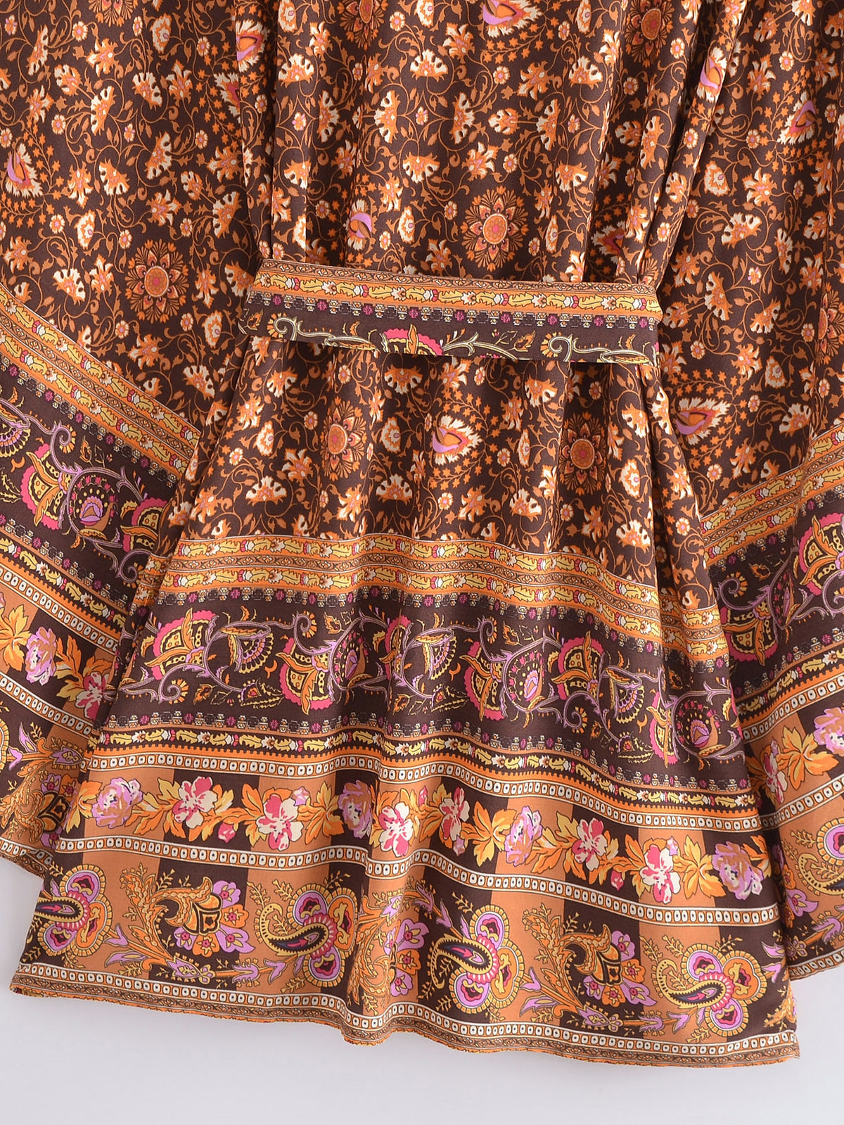 River Moss Boho Short Kimono