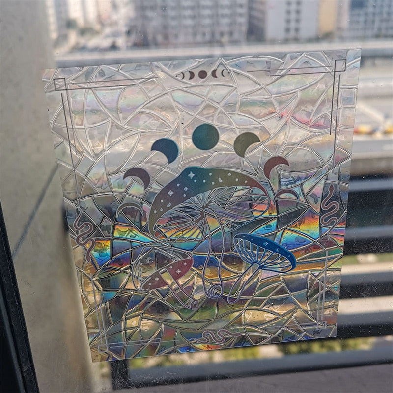Rainbow Maker Window Stickers DIY Glass Decals Rainbow Prisms Maker