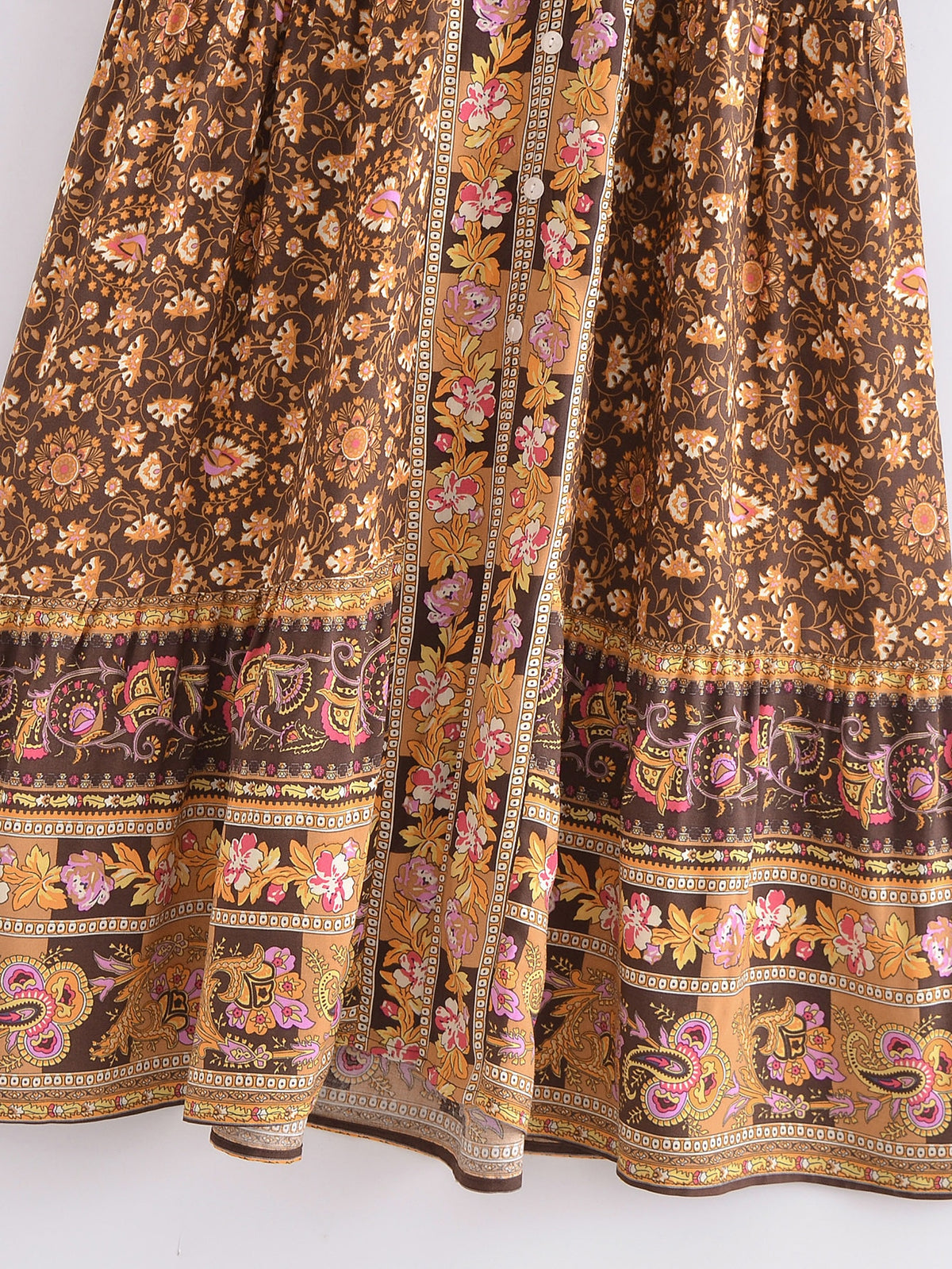 River Moss Boho Maxi Dress
