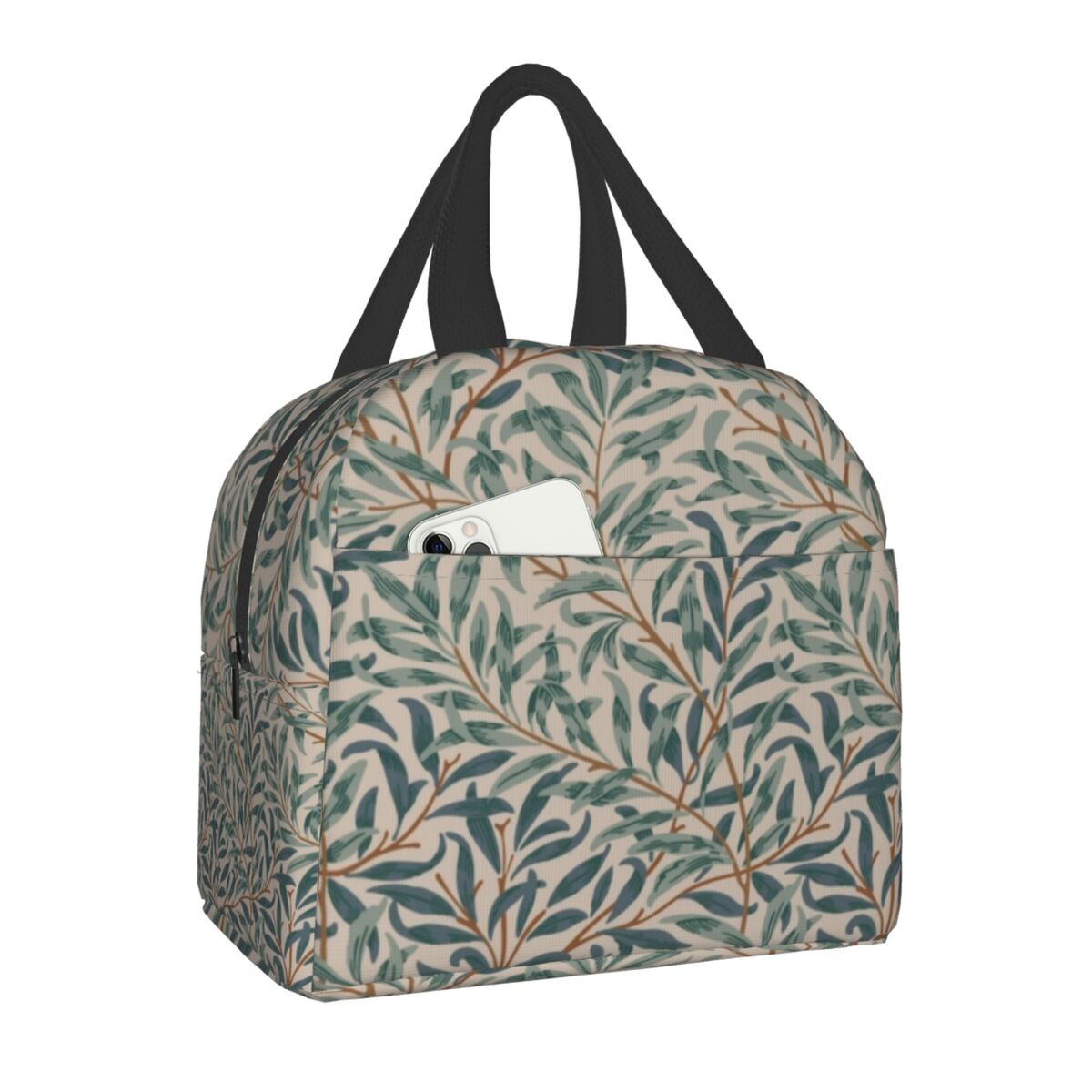 William Morris Print Thermal Insulated Lunch Bag
