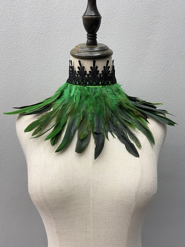 Feather Choker Collars