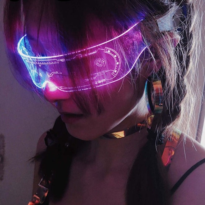 Futuro Science Tech LED Luminous Goggles