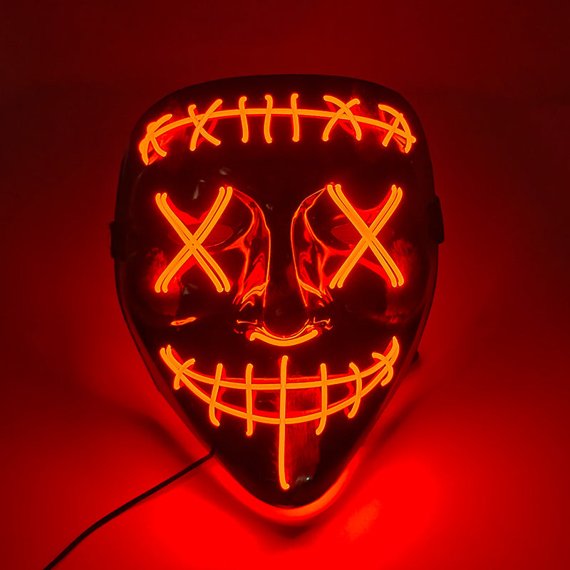 Glowing Cosplay LED Joker Masks