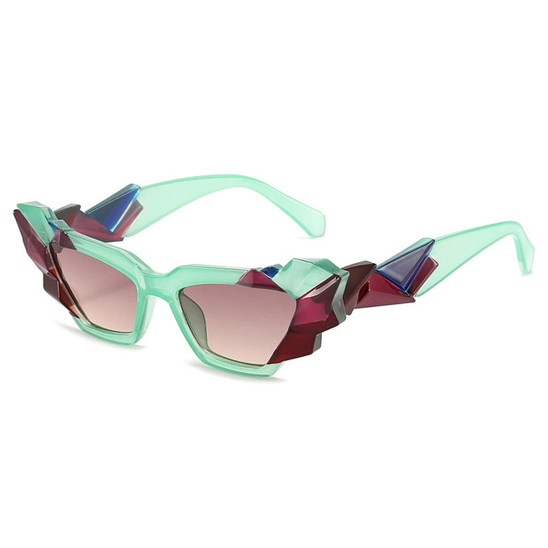 Franny's Fragmented Cat eye Sunglasses