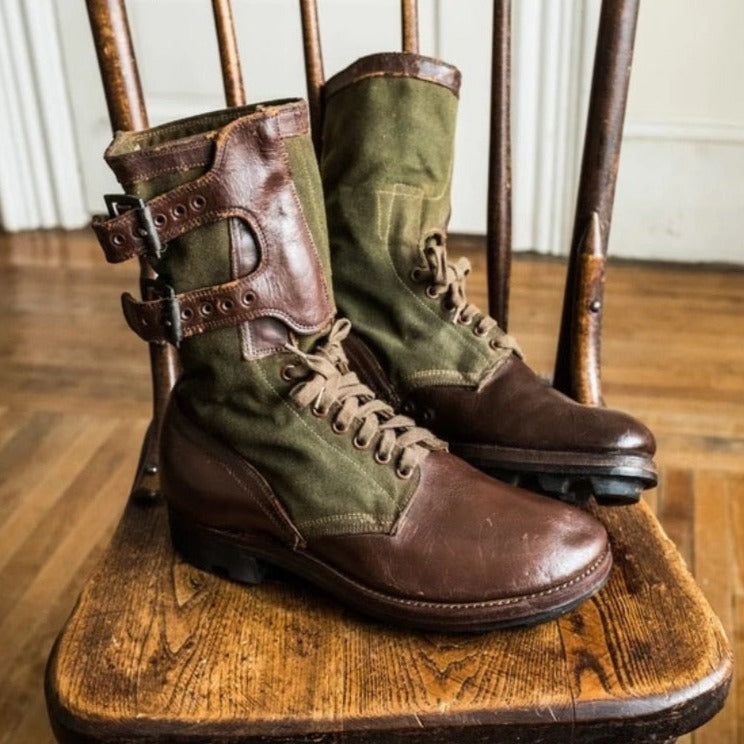 Steampunk, Pirate or Viking Cosplay Faux Leather Boots
