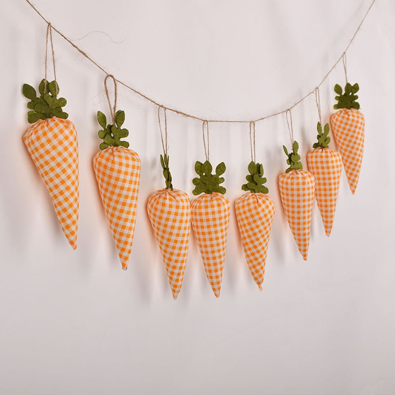 Easter Cotton Carrots Decoration Gifts