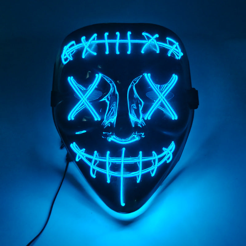 Glowing Cosplay LED Joker Masks