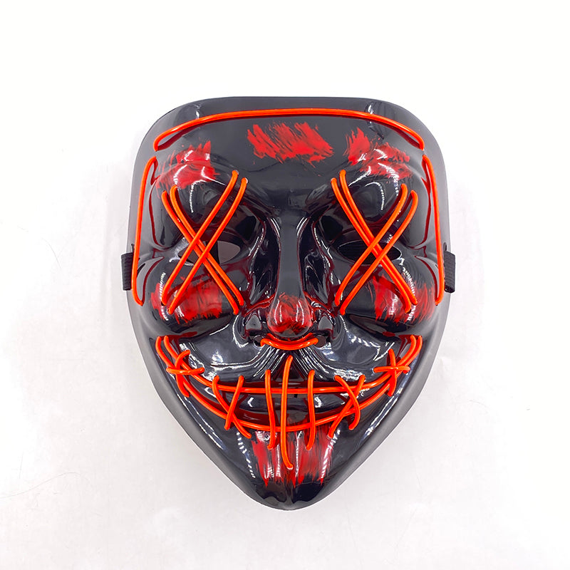 Glowing Cosplay LED Joker Masks