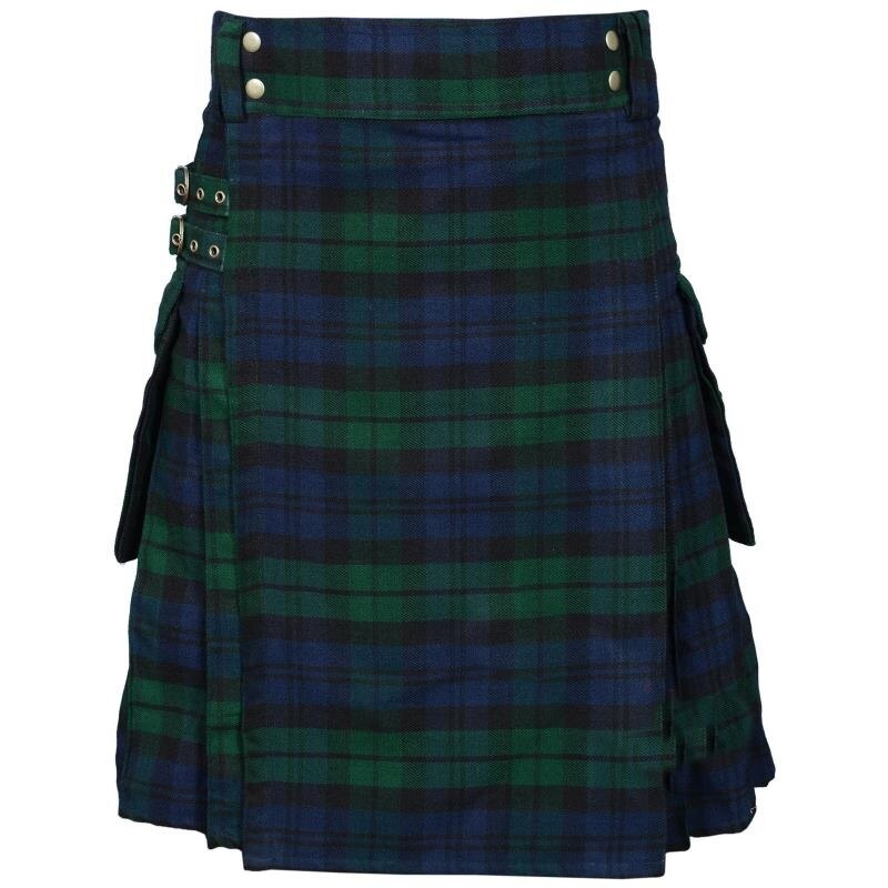 Blue & Green Tartan Scottish Kilts