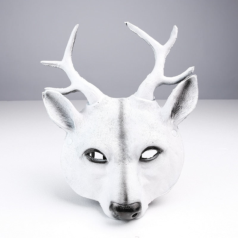 Deer Mask 3D Animal Masks PU Foam Cosplay