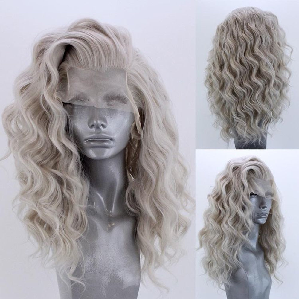 Curly’s Lace Front Short Bob Wigs