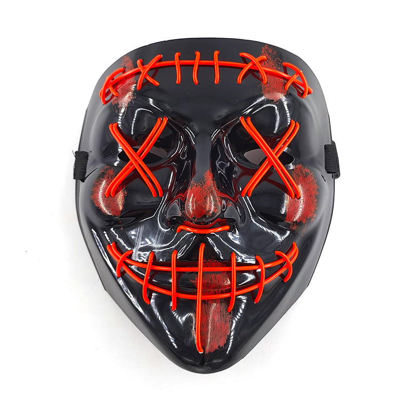 Glowing Cosplay LED Joker Masks