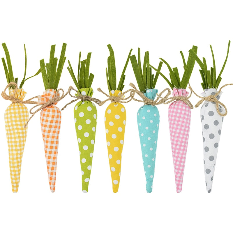 Easter Cotton Carrots Decoration Gifts