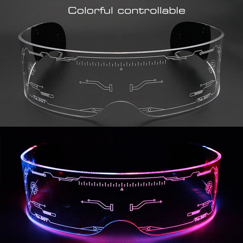 Futuro Science Tech LED Luminous Goggles
