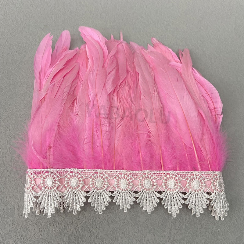 Natural Feather Wrist Cuffs