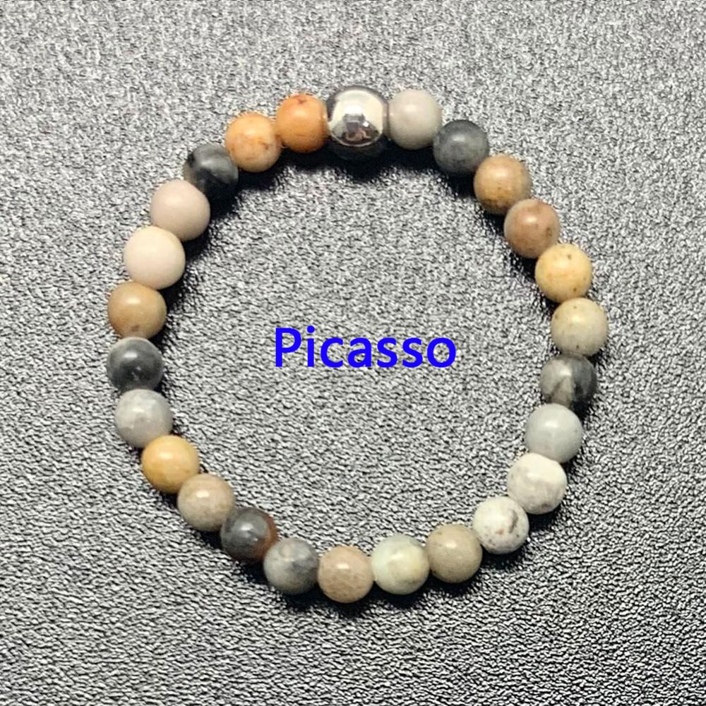 Bohemian Natural Stone Bead Rings