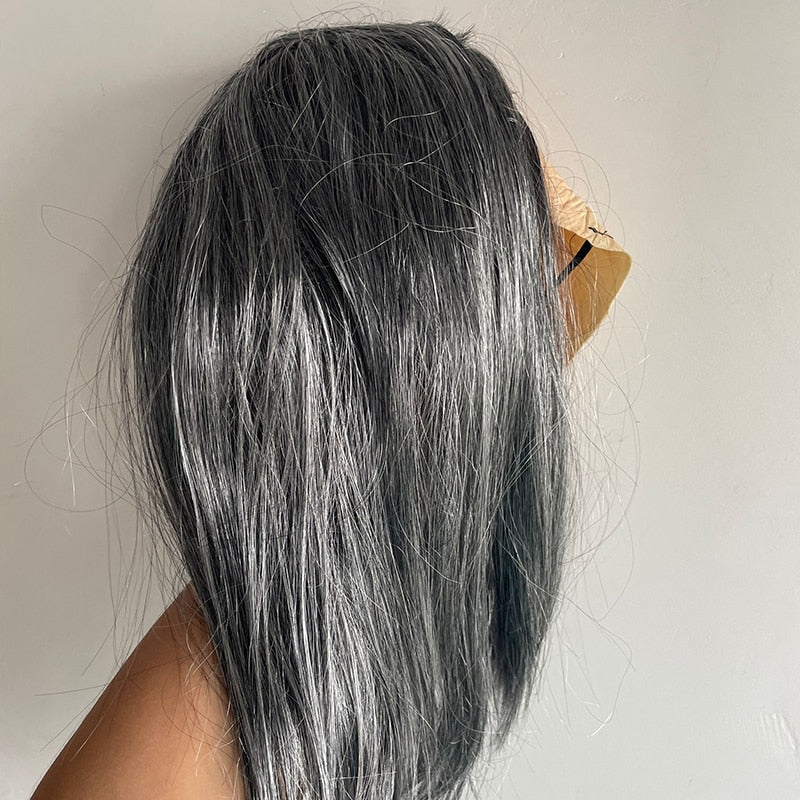 Scary Old Witch Mask Latex with Hair