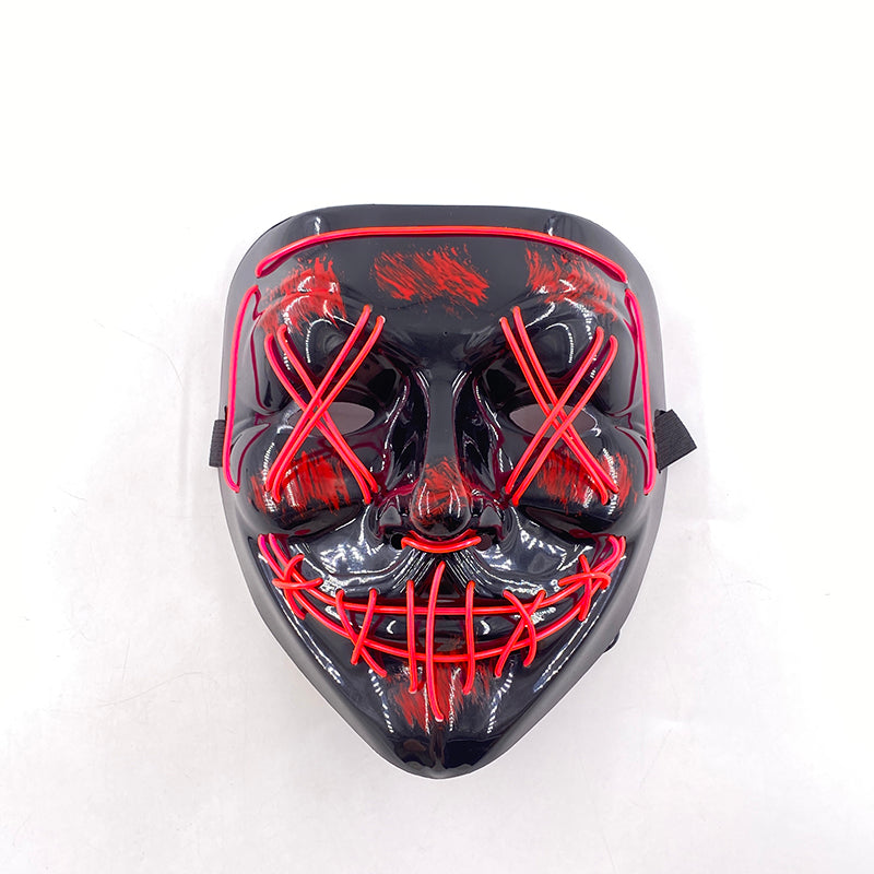 Glowing Cosplay LED Joker Masks