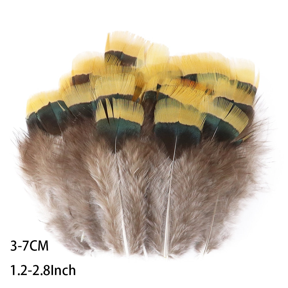 Fifty Mixed Natural Feathers for Crafts, Jewellery Making or Decoration