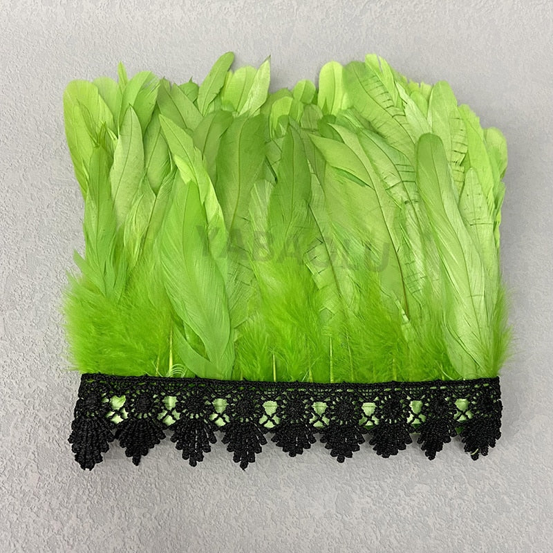 Natural Feather Wrist Cuffs