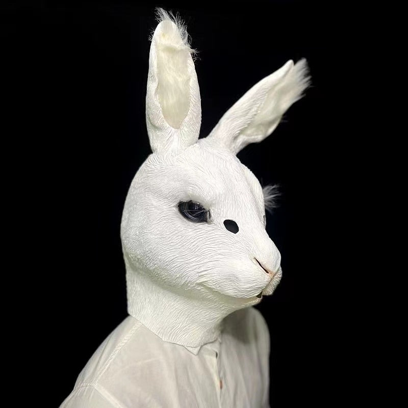 White Rabbit Latex Mask