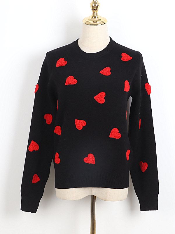 Love Confetti Heart Sweater