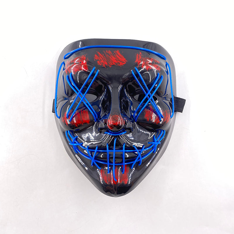 Glowing Cosplay LED Joker Masks