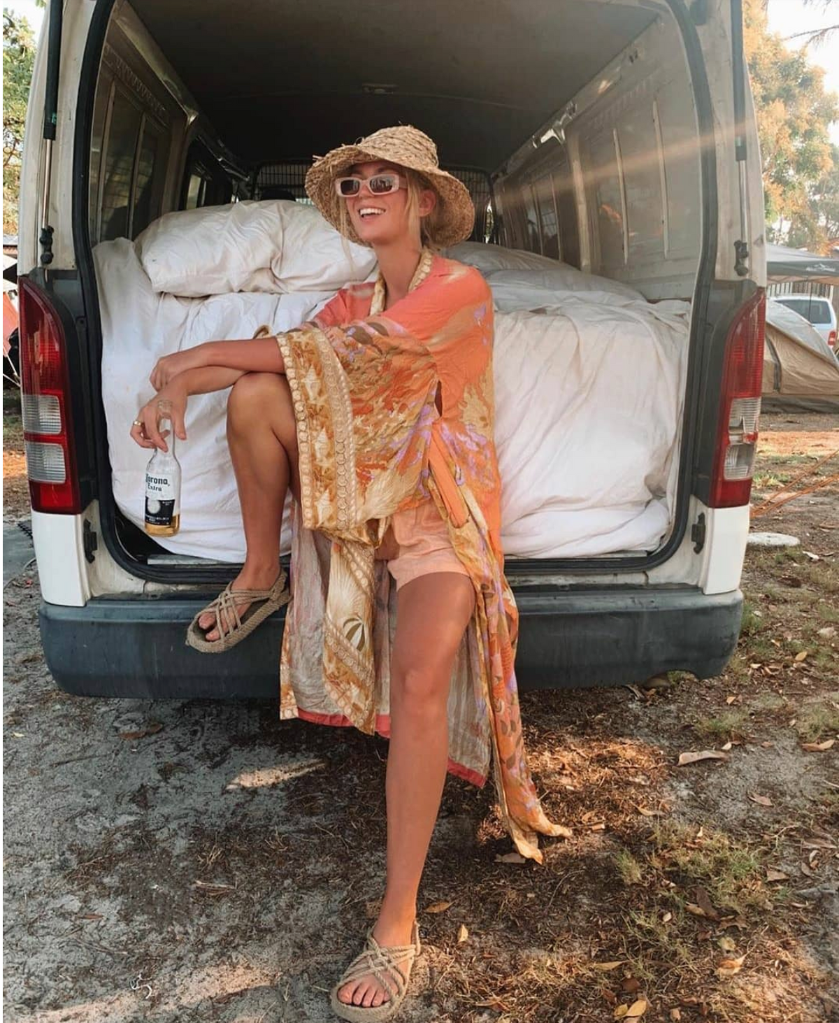 Mermaid Coral's Kimono
