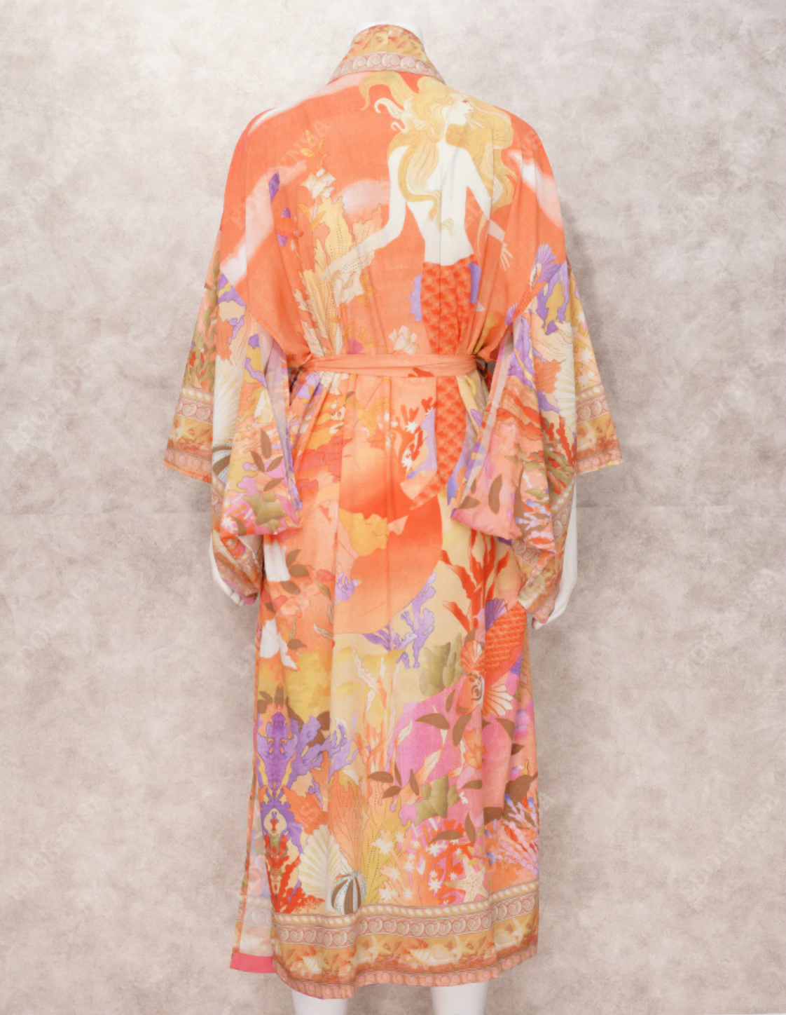 Mermaid Coral's Kimono