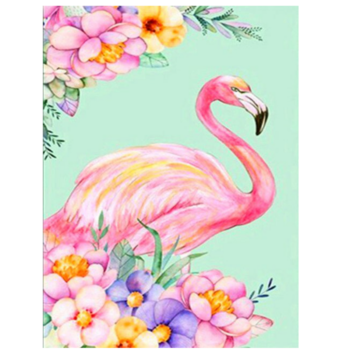 Flamingos DIY Crystal Mosaic Painting