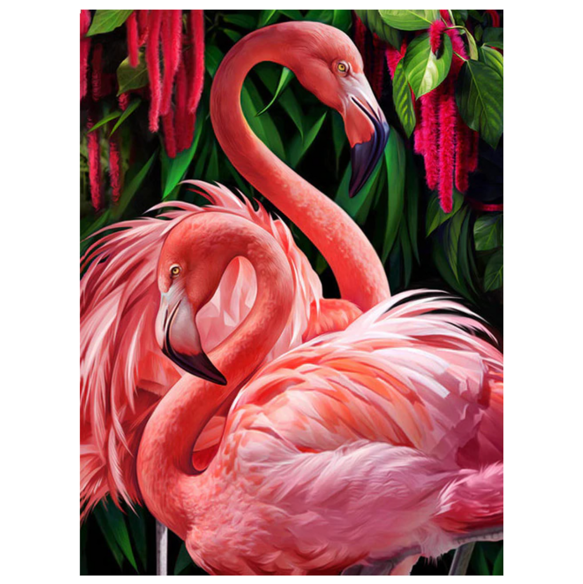Flamingos DIY Crystal Mosaic Painting
