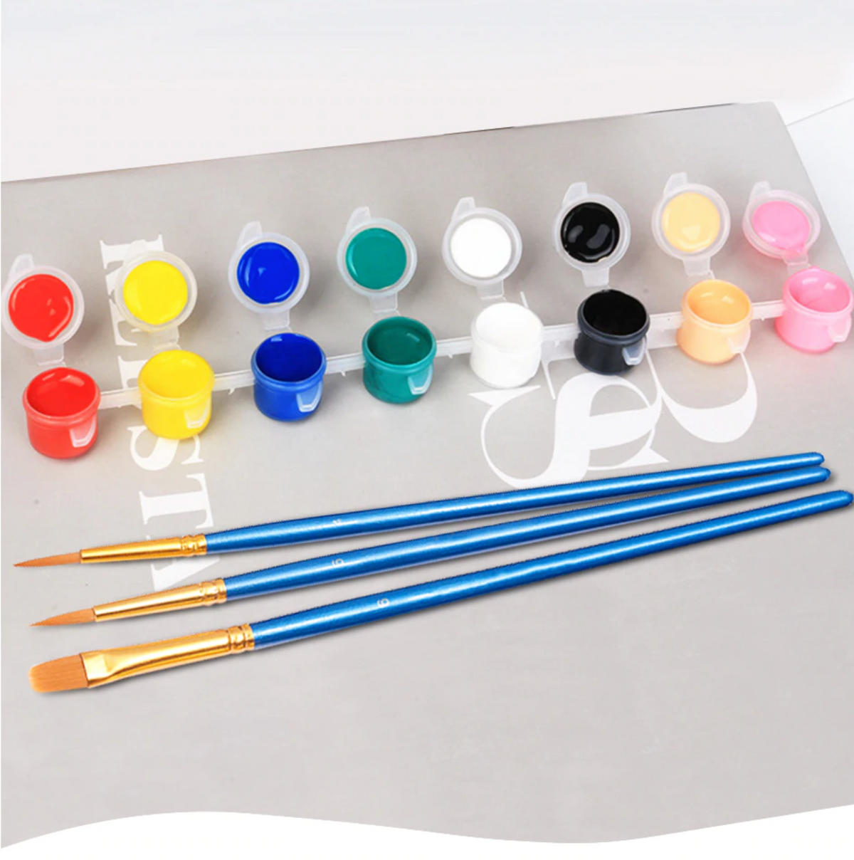 DIY Paint By Numbers Oceanscape Wall Art