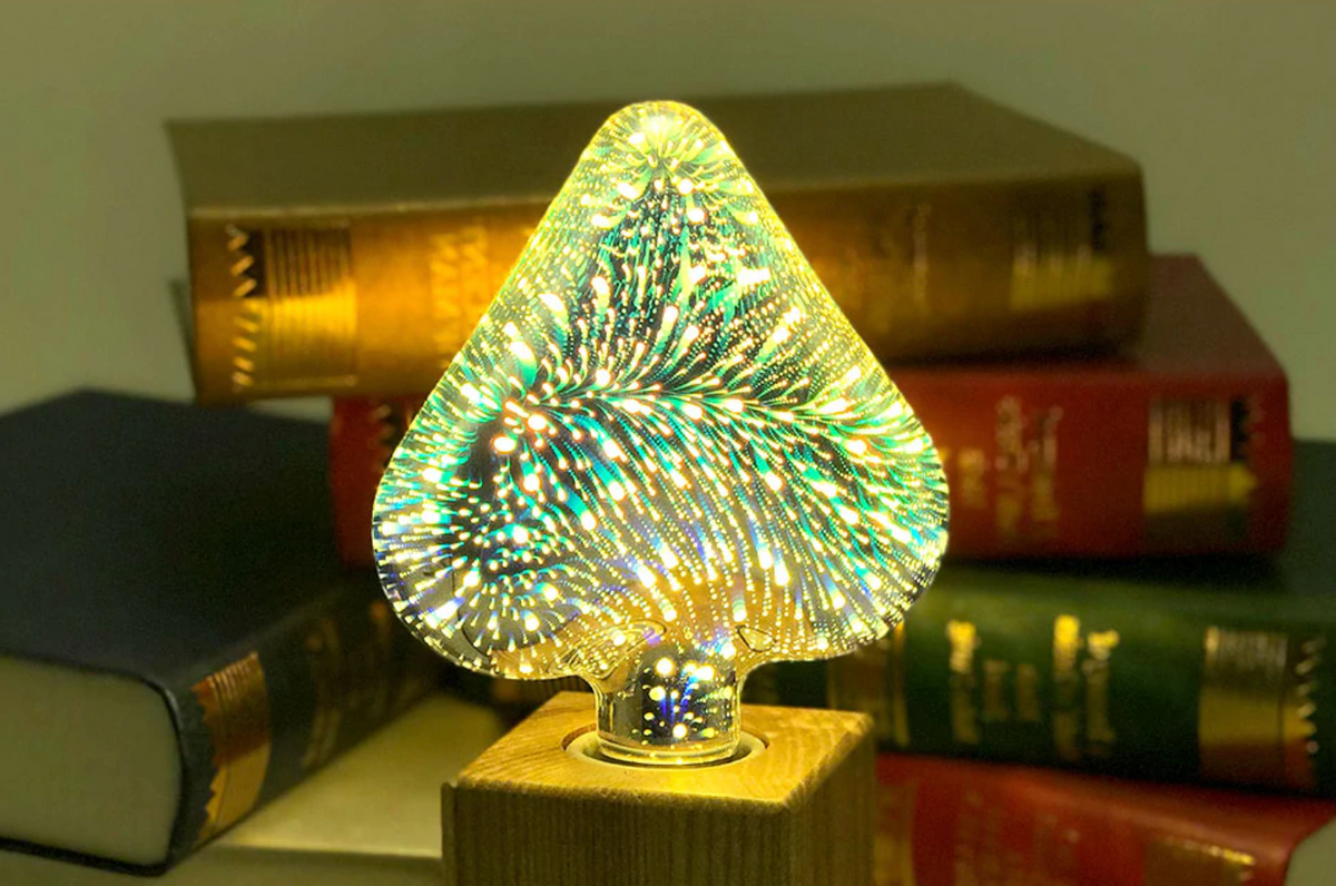 Starburst LED Fancy Schmancy Edison Light Bulbs