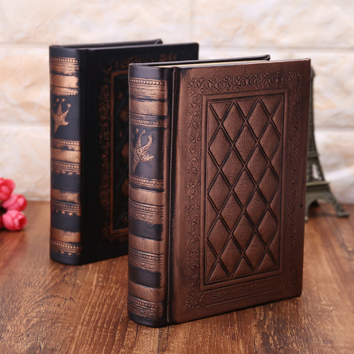 Blank Hard Cover Leather Sketchbook / Journal