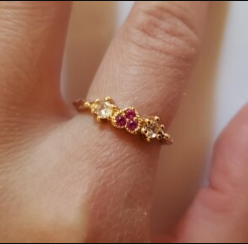Girls Sweet Heart RIngs