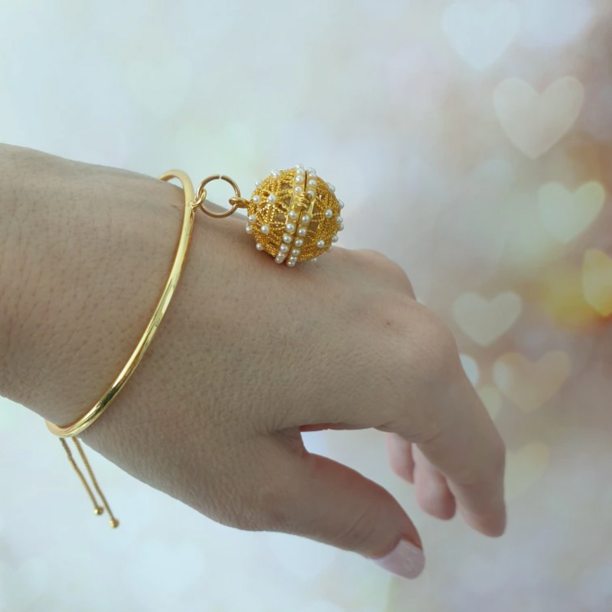 Mexican Chime Bracelet Ball Essential Oil Diffuser Aromatherapy Jewellery