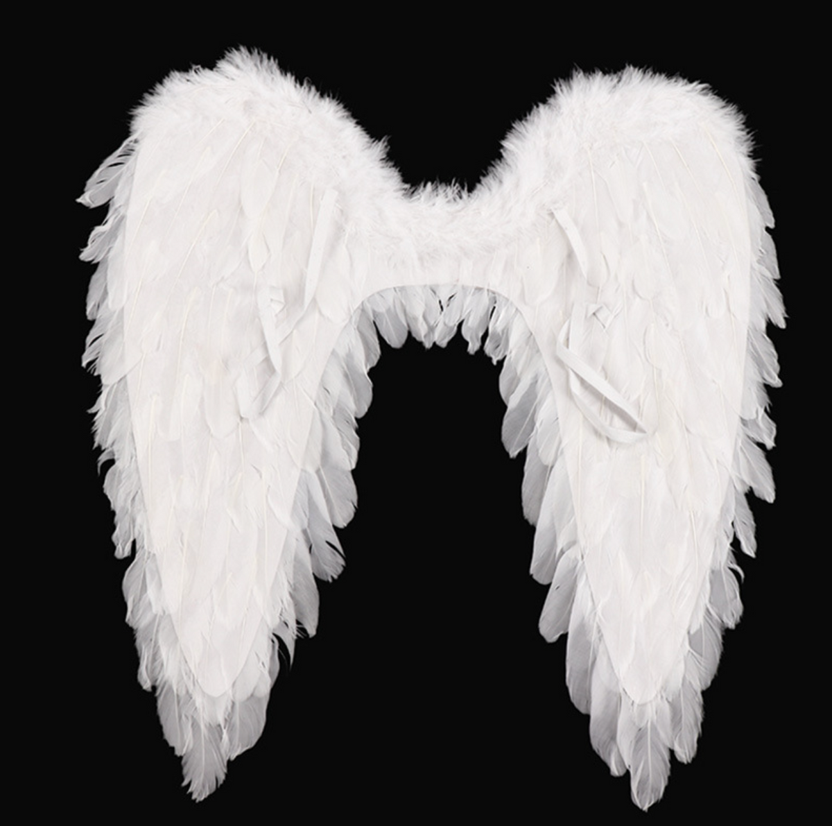 Black Red Pink or White Angel Feather Wings