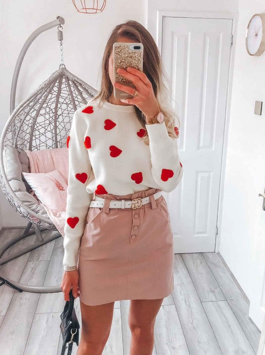 Love Confetti Heart Sweater
