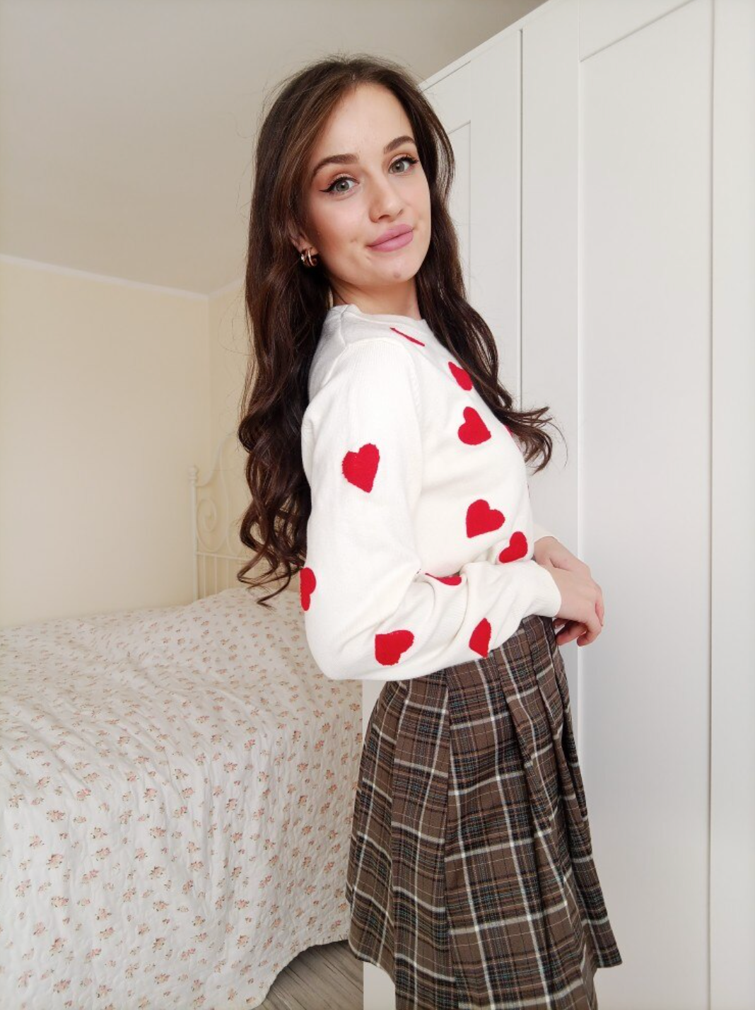 Love Confetti Heart Sweater