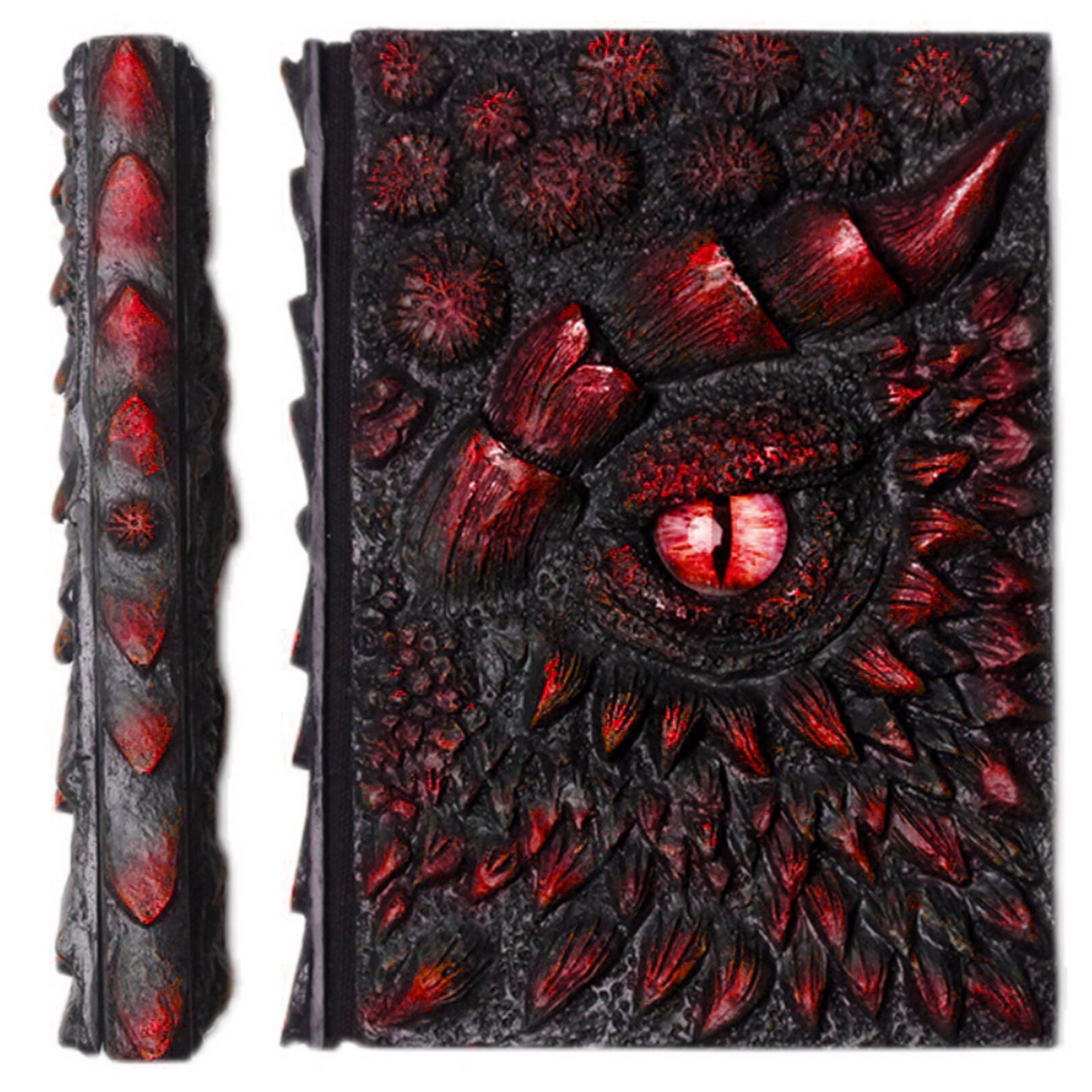 Dragon's Eye Embossed Resin Notebook A5 Journal