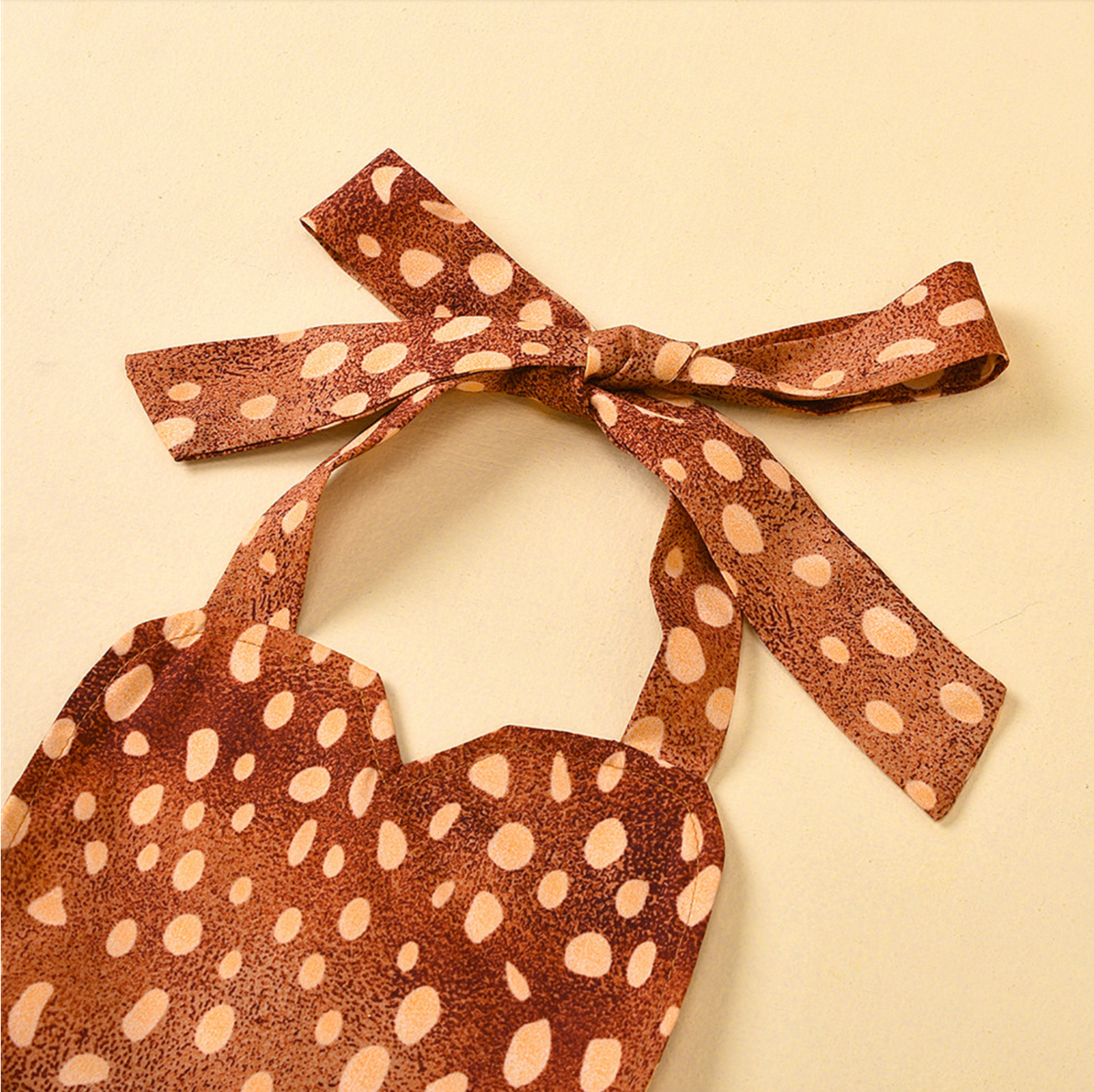 Christmas Baby Girl Deer Costume Antlers Headband Set
