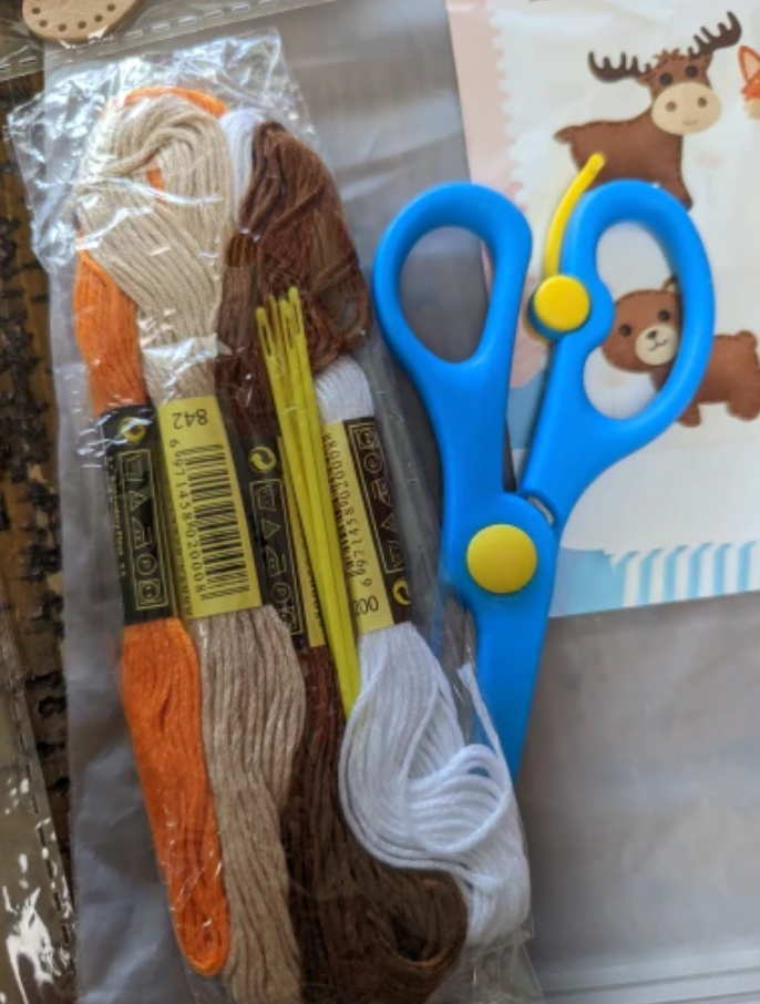 Woodland Animals DIY Felt Craft Sewing Kits For Kids
