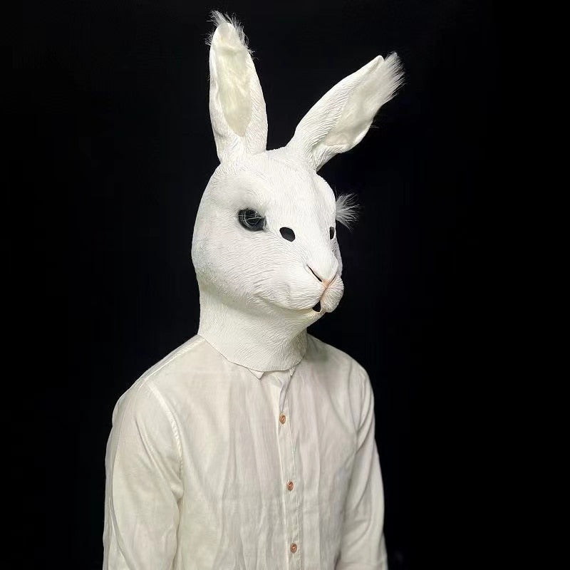 White Rabbit Latex Mask