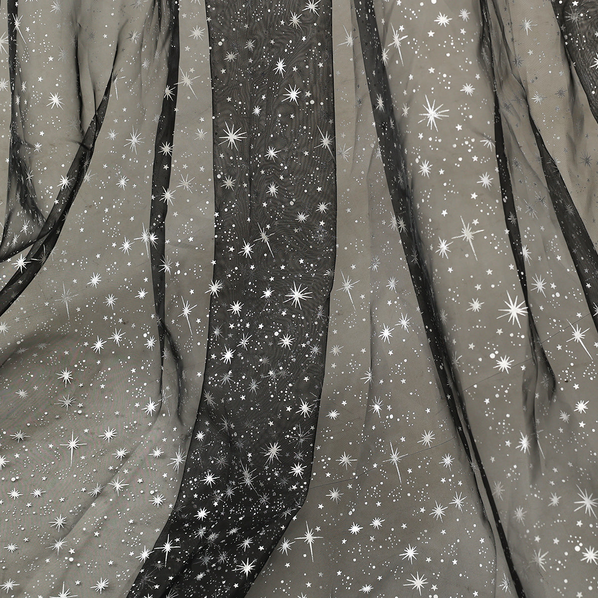 Starry Stars Tulle Hooded Cloaks